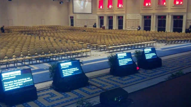 Feedsfor Downstage Monitors