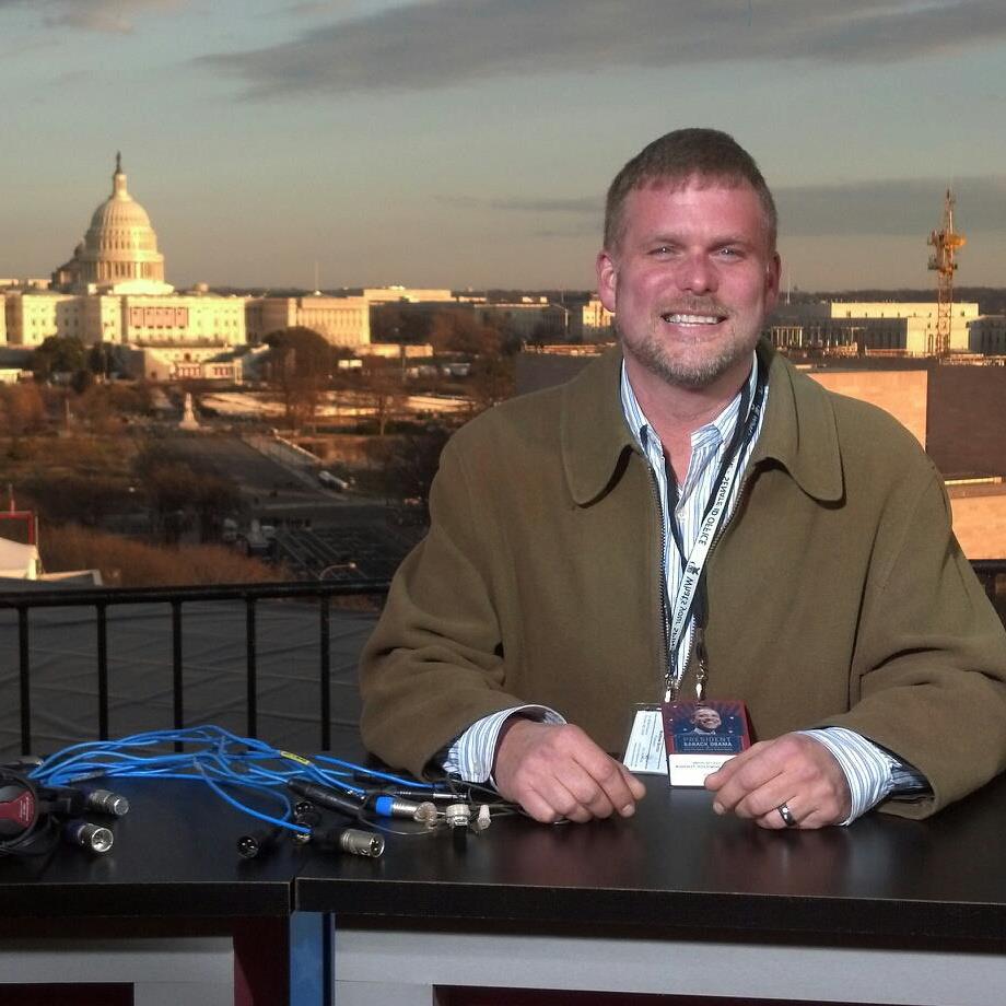On location at the Inauguration of President Barack Obama.