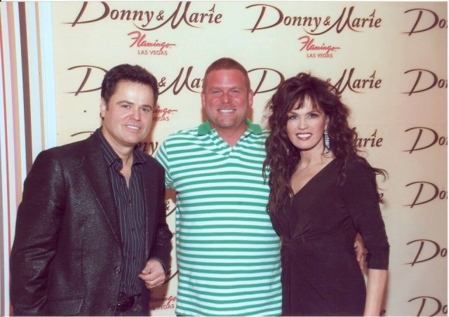 Matt Burton With Donnyand Marie